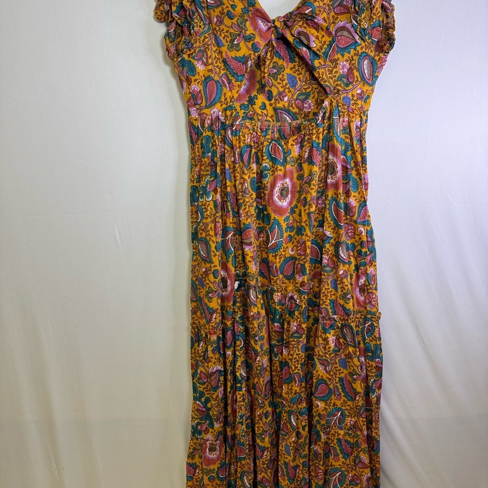 House of Harlow 1960 Vibrant Floral Maxi Dress boho - Picture 2 of 8